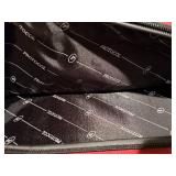 Protege 2-Piece Soft-Side Luggage Set - Red & Black with 4-Wheel Spinners