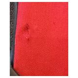 Protege 2-Piece Soft-Side Luggage Set - Red & Black with 4-Wheel Spinners