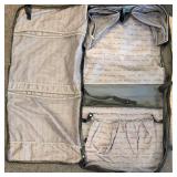 Protege 2-Piece Soft-Side Luggage Set - Red & Black with 4-Wheel Spinners