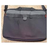 Swiss Gear & Wenger Laptop Messenger Bag - Black Nylon & Padded Sleeve