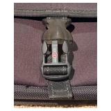 Swiss Gear & Wenger Laptop Messenger Bag - Black Nylon & Padded Sleeve
