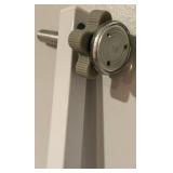 White Large Adjustable Baby/Pet Doorway Gate w/ Extensions