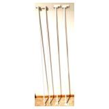 White Large Adjustable Baby/Pet Doorway Gate w/ Extensions