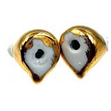 Assorted Miniature Asian Figurines & Lanterns - Buddha Statues, Maneki-Neko Cats, Kokeshi Dolls