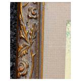 Botanical Prints Set of 3 in Ornate Frames by Robert Grace Aptos CA