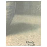 Claude Buck Subjects - Academy Arts Driftwood Frame 20x24 Framed Print