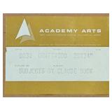 Claude Buck Subjects - Academy Arts Driftwood Frame 20x24 Framed Print