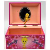 Tweety Bird Themed Lot with Plush, Pink Accessories & Lego Floral Set