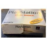 Sony PlayStation SCPH-7501 Console with DualShock Controller, 2 Memory Cards & AV Cables
