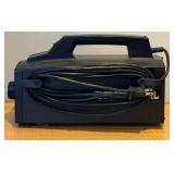 ORECK XL Canister Vacuum with Hose & Attachments in Patterned Carry Case