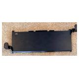 Seville Classics airLIFT 360 Clamp-on Extra-Wide Under Desk Sliding Ball-Bearing Keyboard Tray - Black Powder-Coated Steel