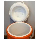 Lot of 8 Various Coolers Featuring -Igloo Ice Cube 12 Qt Cooler, Igloo 5-Gal Beverage Coolers & Coleman Personal 8