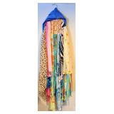 Multiple Scarves Collection - Assorted Prints & Colors with Hanger