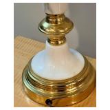 Table Lamps - Marble & Brass, Vintage Pair