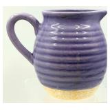 Teleflora Dragonfly Pitcher- Teal Bee Jar - Floral Pitcher (3-Piece Ceramic Set)