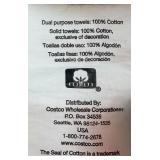 Home Furniture Round Cutting Board with Handle & Utensils Set & Plates & Towels