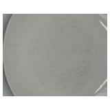 Home Furniture Round Cutting Board with Handle & Utensils Set & Plates & Towels