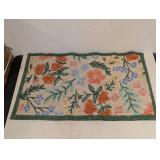 NEW RIFLE PAPER CO. x LOLOI FLORAL SCATTER RUG