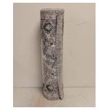 MOHAWK HOME COLLECTION RUNNER CREAM AND NAVY