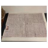 NEW MOHAWK HOME TANGIERS COLLECTION ACCENT RUG BIEGE BLUE