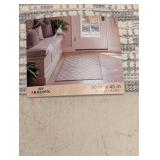 NEW MOHAWK HOME ACCENT RUG BELVEDERE GRAY