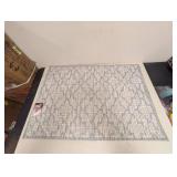 NEW MOHAWK HOME ACCENT RUG BELVEDERE GRAY