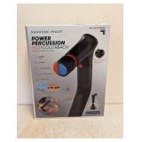 NEW SHARPER IMAGE POWER PERCUSSION HOT + COLD REACH PERCUSSION MASSAGER