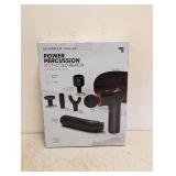 SHARPER IMAGE POWER PERCUSSION HOT + COLD REACH PERCUSSION MASSAGER