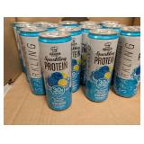 GENIUS GOURMET SPARKLING PROTEIN WATER BLUE RASPBERRY LEMONADE 13PK