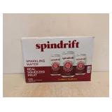NEW SPINDRIFT SPARKLING WATER CRANBERRY RASPBERRY 24PK