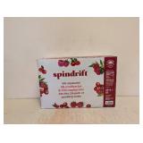 NEW SPINDRIFT SPARKLING WATER CRANBERRY RASPBERRY 24PK