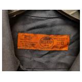 NEW RED KAP MBUTTON UP SHORT SLEEVE SHIRT BLACK AND ORANGE