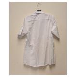 (6) RED KAP MEDIUM BUTTON UP SHIRT WHITE