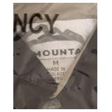 NEW TRI-MOUNTAIN MEDIUM BUTTON UP SHIRT BLACK