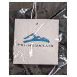 NEW TRI-MOUNTAIN MEDIUM BUTTON UP SHIRT BLACK