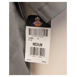 NEW MEDIUM DICKIES BUTTON UP SHORT SLEEVE GRAY