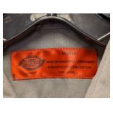 NEW MEDIUM DICKIES BUTTON UP SHORT SLEEVE GRAY