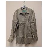 NEW RED KAP XL BUTTON UP SHIRT TAN