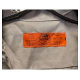 NEW RED KAP LARGE BUTTON UP SHIRT GRAY