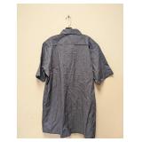 (2) NEW RED KAP EXTRA LARGE BUTTON UP SHIRT GRAY