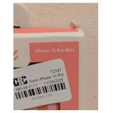 NEW SONIX IPHONE 15 PRO MAX CASE (PINK CHECKERED)