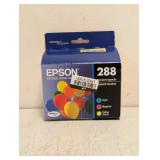 NEW EPSON 288 INK CARTRIDGES 3PK