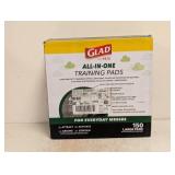 NEW GLAD FOR PETS ALL IN ONE TRAINING PADS 150PK