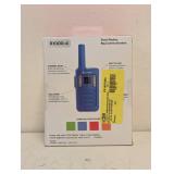 NEW COBRA RX100 LONG RANGE WALKIE-TALKIES 4PK