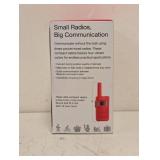 NEW COBRA RX100 LONG RANGE WALKIE-TALKIES 4PK