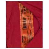 (2) NEW XXL RED KAP BUTTON UP SHIRT RED