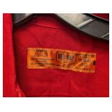 (2) NEW XL RED KAP BUTTON UP SHIRT RED