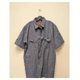 (2) NEW RED KAP EXTRA LARGE BUTTON UP SHIRT GRAY