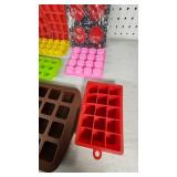 Silicone Soap Molds including Various Shapes and Sizes