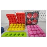 Silicone Soap Molds including Various Shapes and Sizes
